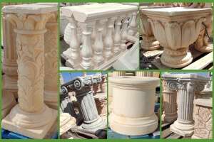 Colonne in Cemento da Giardino